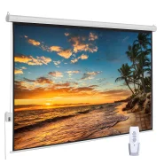 پرده نمایش برقی اسکوپ Scope 150*150